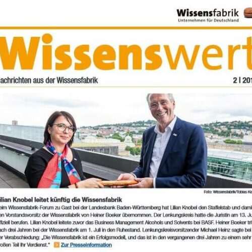 Ausgabe 2/2018 des Newsletters erschienen Bild