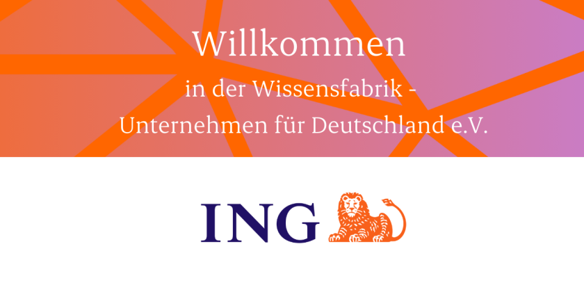 Willkommen in der Wissensfabrik: ING Deutschland Bild
